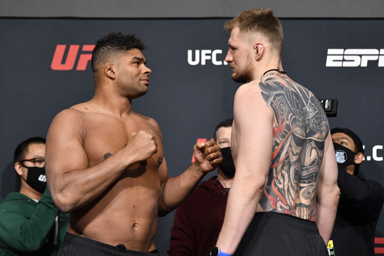 UFC Fight Night Overeem v Volkov: Weigh-Ins