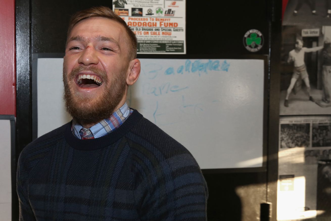 UFC Star Conor McGregor Community Event