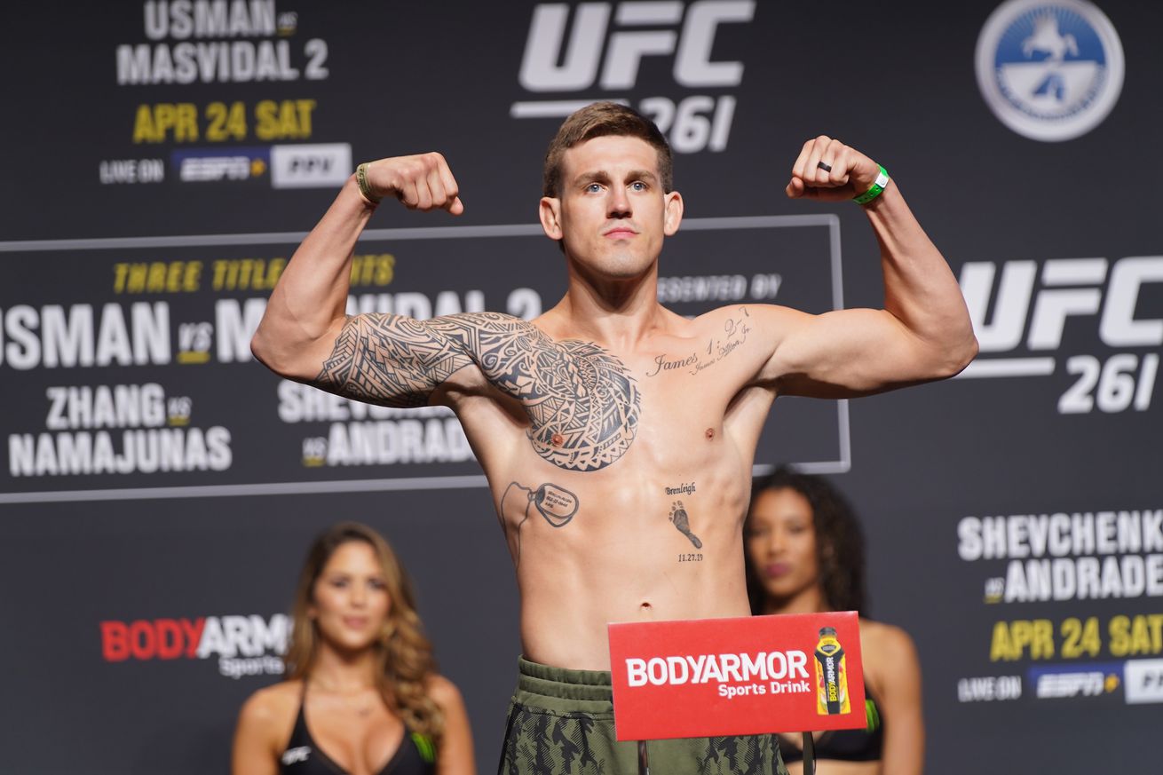 MMA: APR 23 UFC 261 Ceremonial Weigh-In