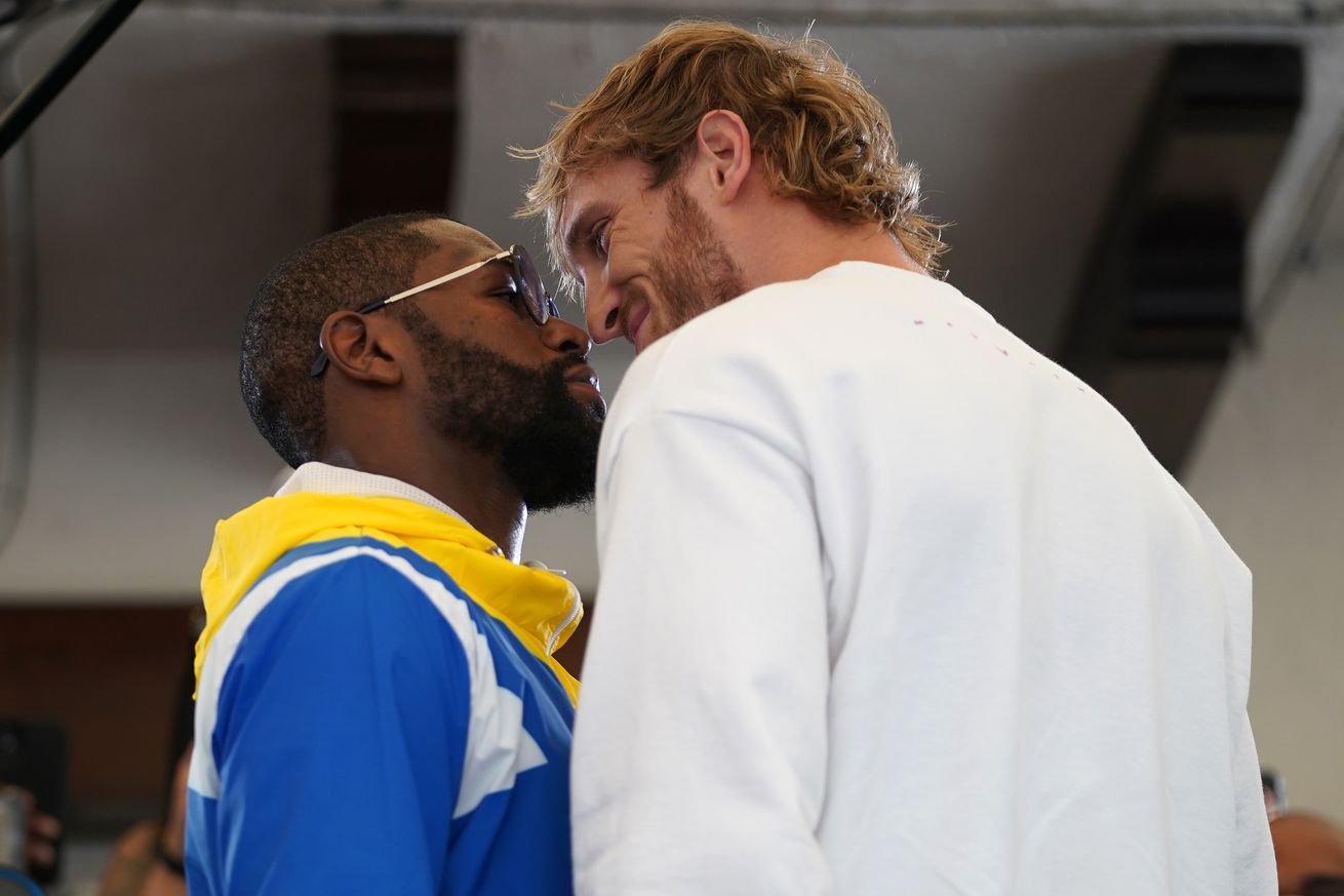 Floyd Mayweather and Logan Paul