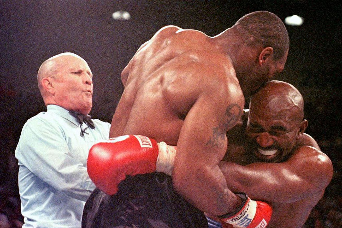 Mike Tyson Evander Holyfield II ear boxing news
