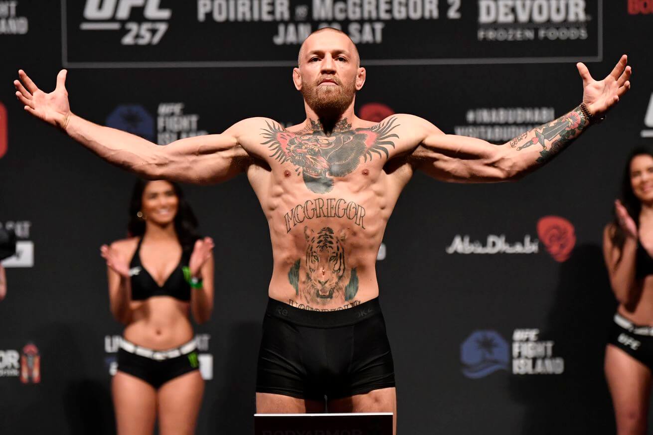 UFC 257 Poirier v McGregor: Weigh-Ins