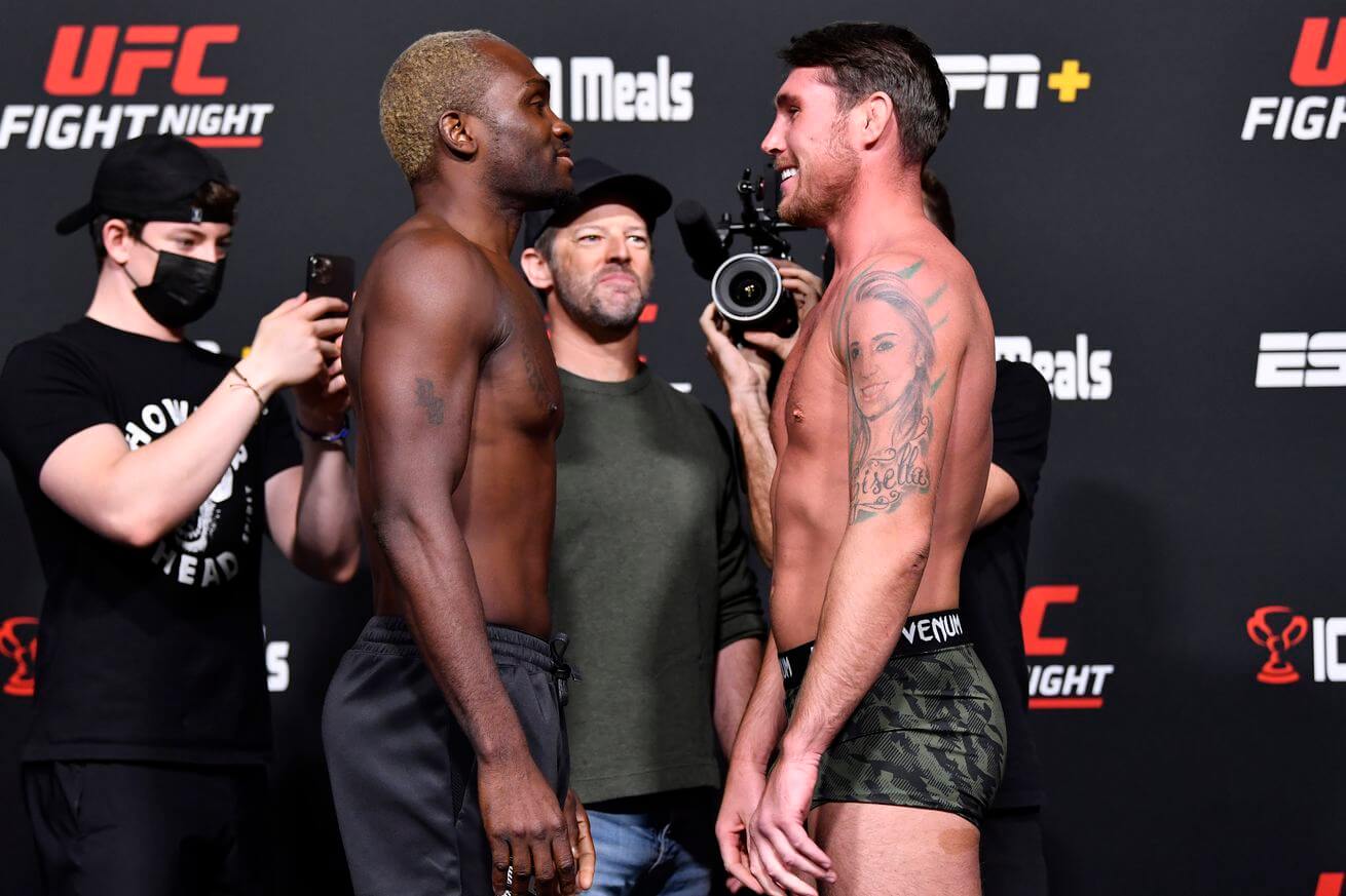 Derek Brunson and Darren Till