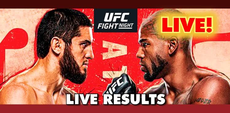 UFC Vegas 49 live results Islam Makhachev vs Bobby Green
