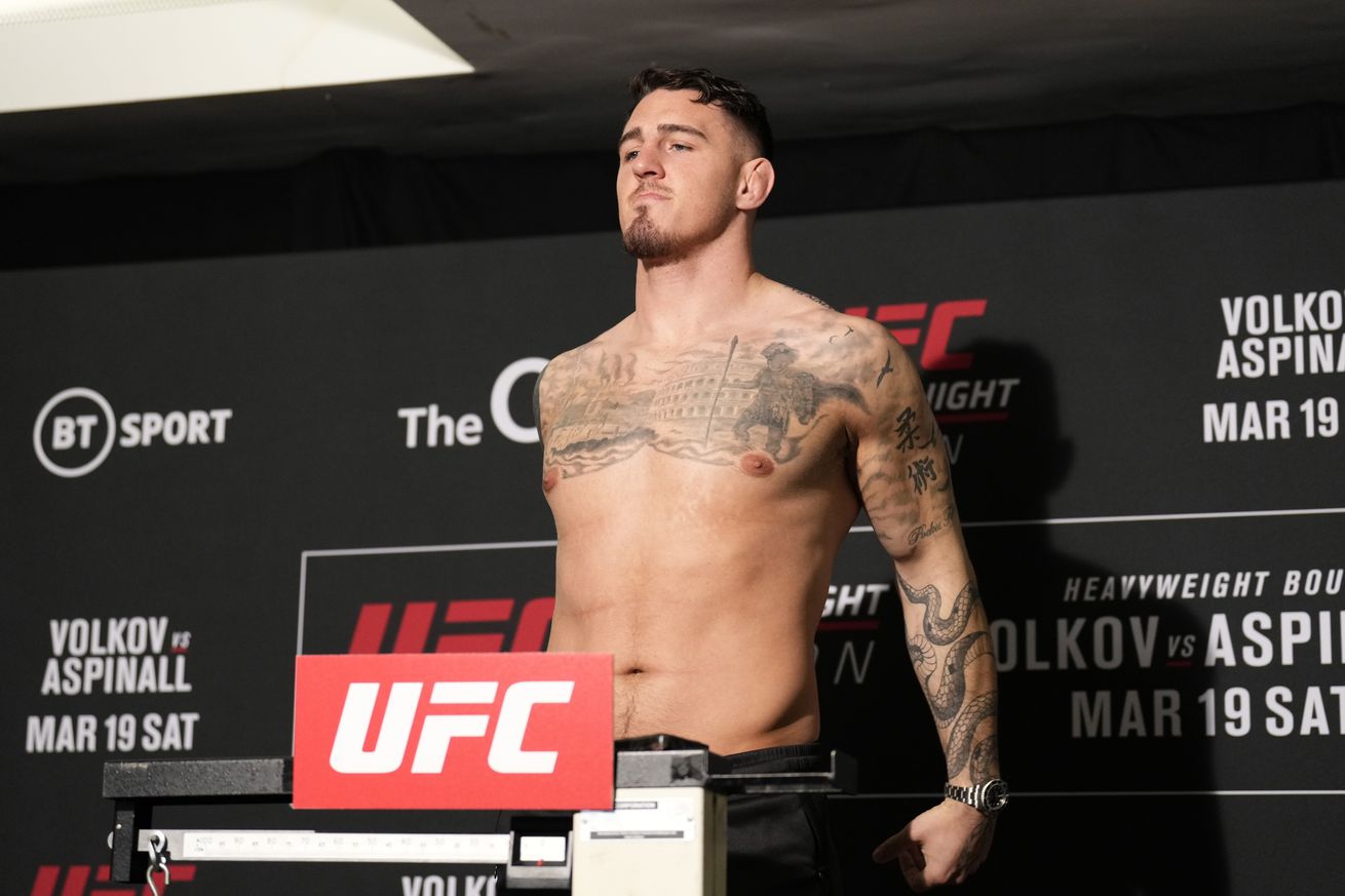 UFC Fight Night: Volkov v Aspinall Weigh-in