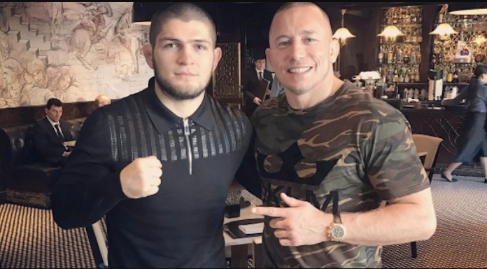 GSP, Khabib Nurmagomedov, Georges St-Pierre