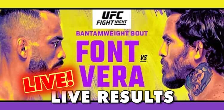 UFC Vegas 53 Live Results: Font vs Vera