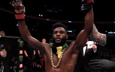 Aljamain Sterling gets hometown parade in Nassau County following title defense | VIDEO