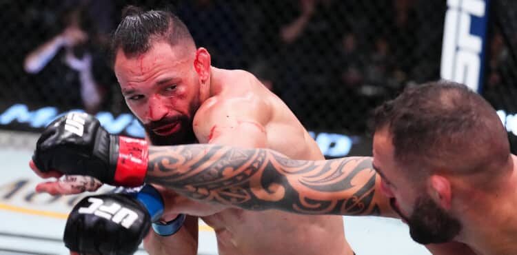 UFC Vegas 55 Fight of the Night: Michel Pereira defeats Santiago Ponzinibbio