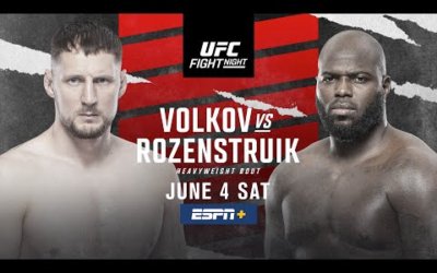 UFC Vegas 56: Volkov vs Rozenstruik – June 4 | Fight Promo