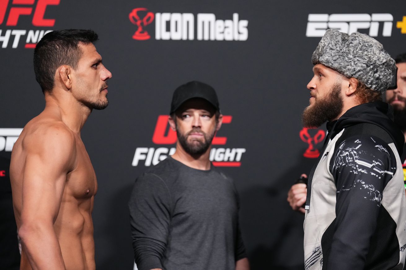 Rafael dos Anjos and Rafael Fiziev