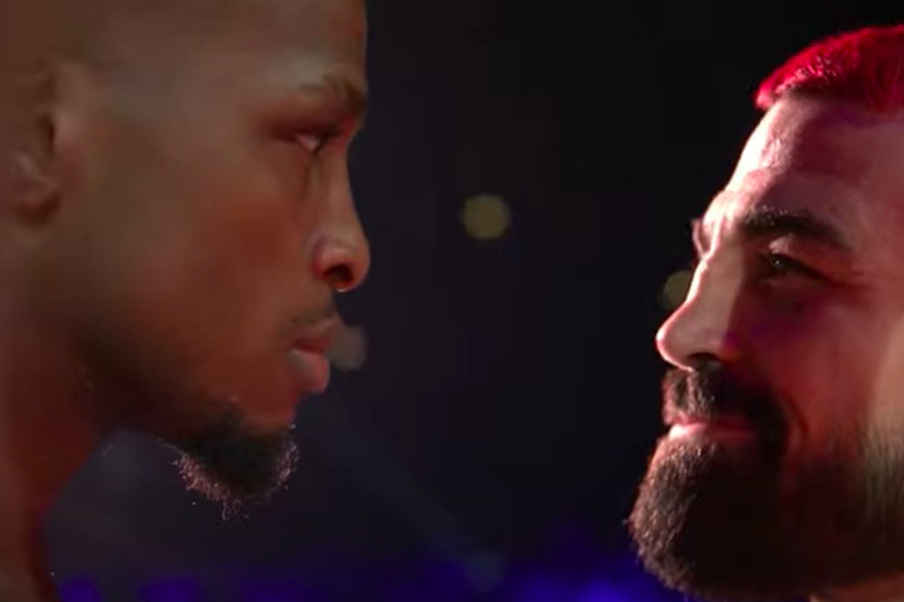 Michael Page and Mike Perry at BKFC 27