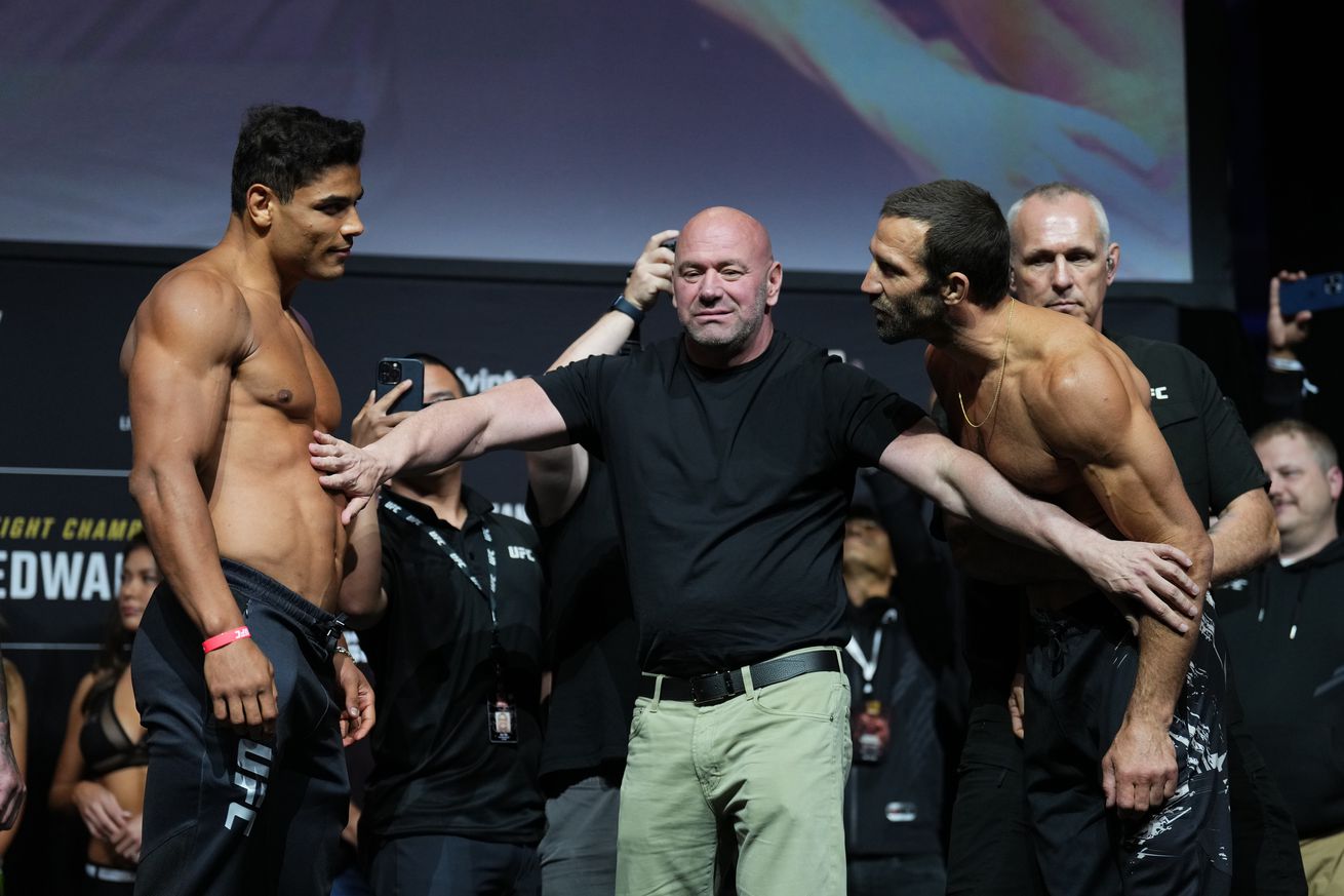UFC 278 Ceremonial Weigh-in