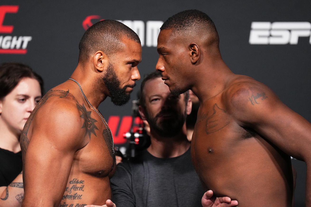 UFC Fight Night: Santos v Hill Weigh-in