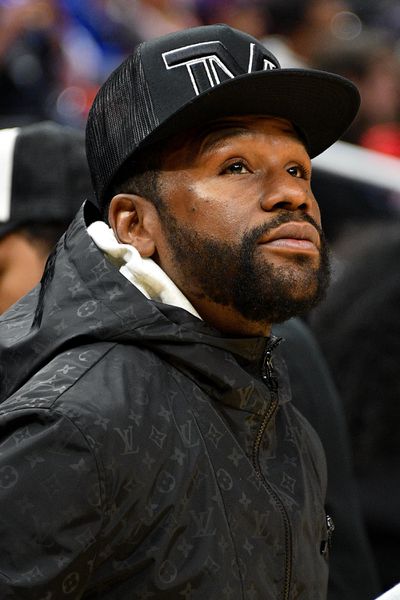 Celebrities At The Los Angeles Clippers Game