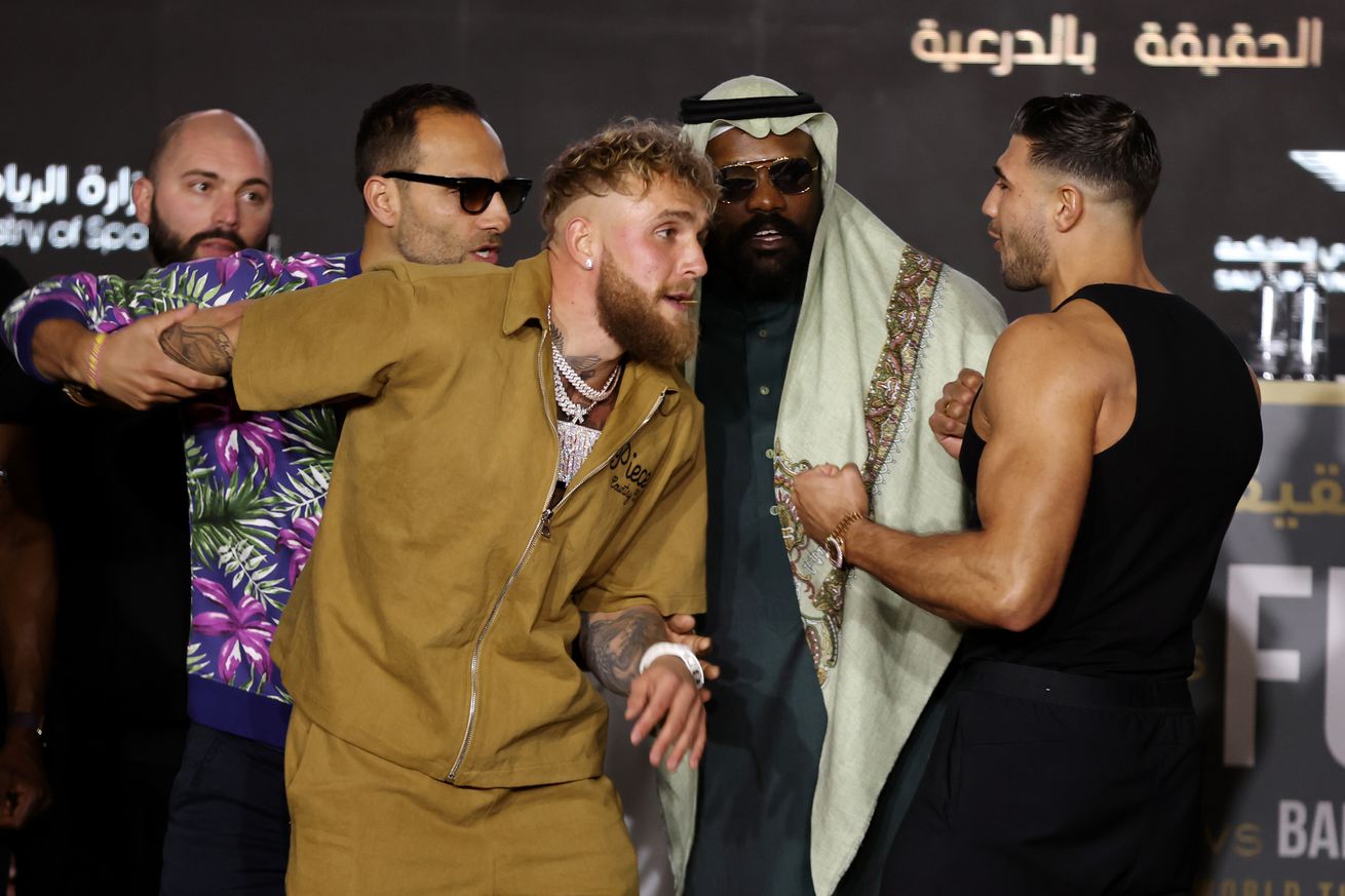 Jake Paul v Tommy Fury - Press Conference
