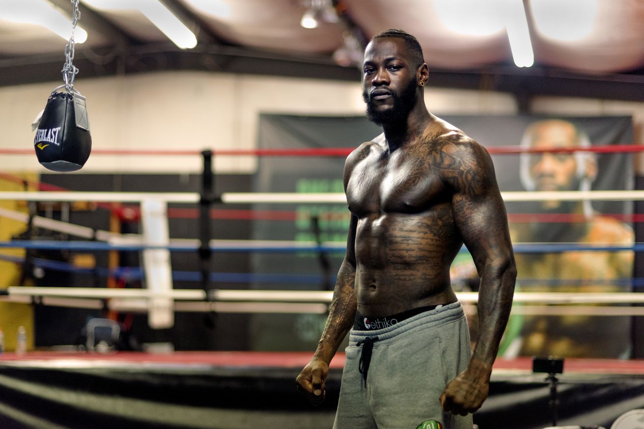 Deontay Wilder prepares to fight Tyson Fury