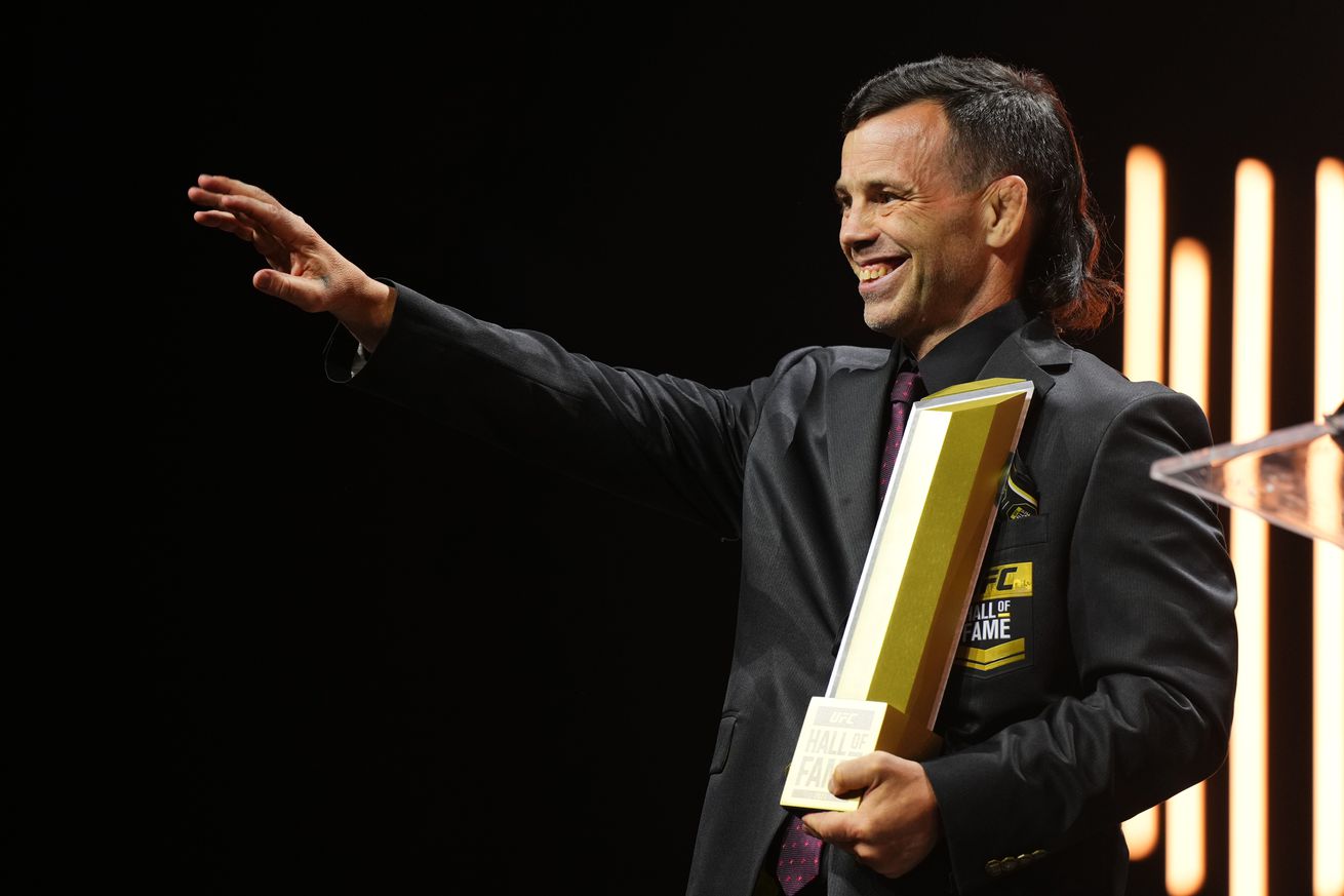 Jens Pulver at UFC Hall of Fame induction
