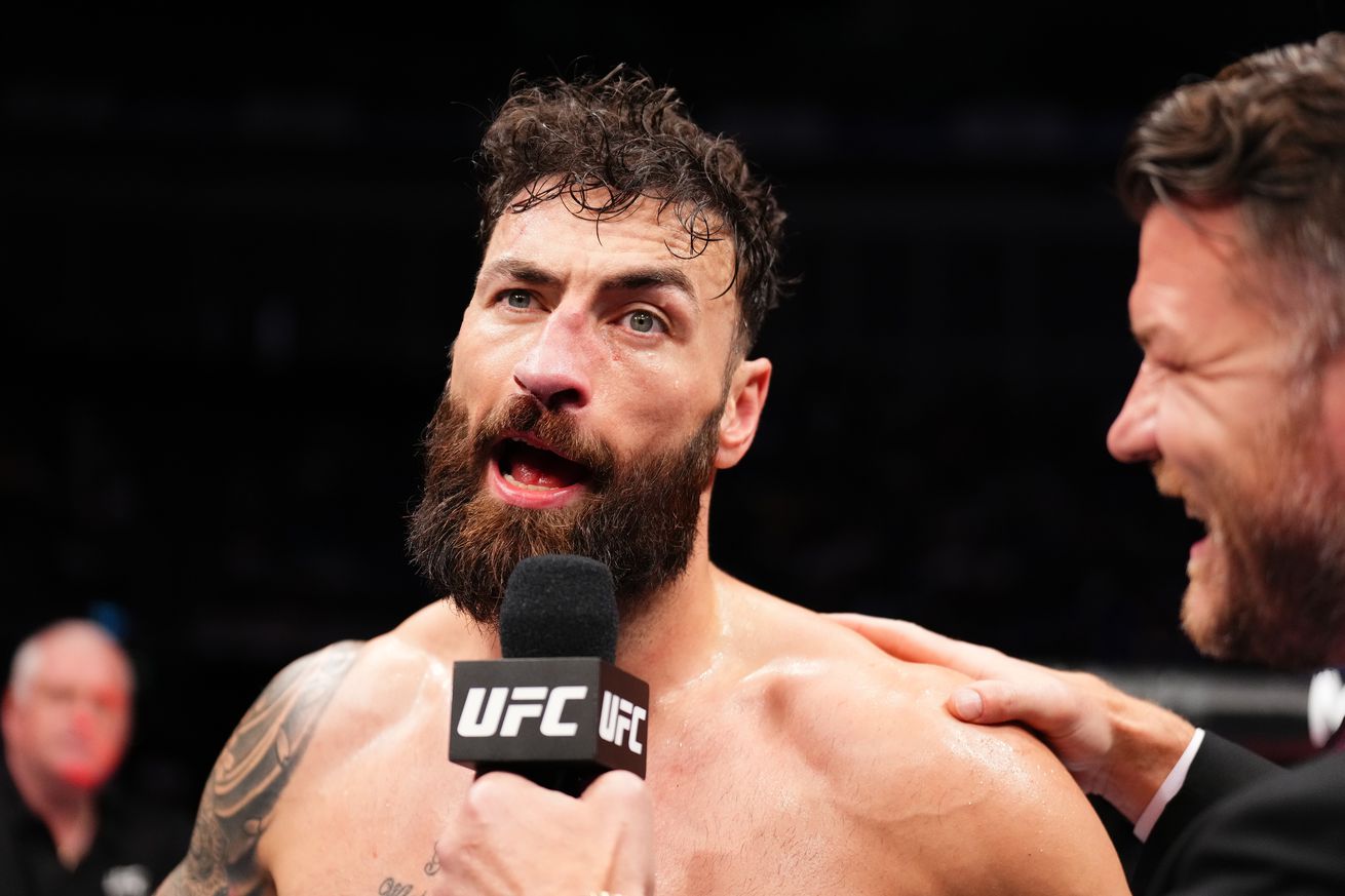 Paul Craig following his win at UFC London