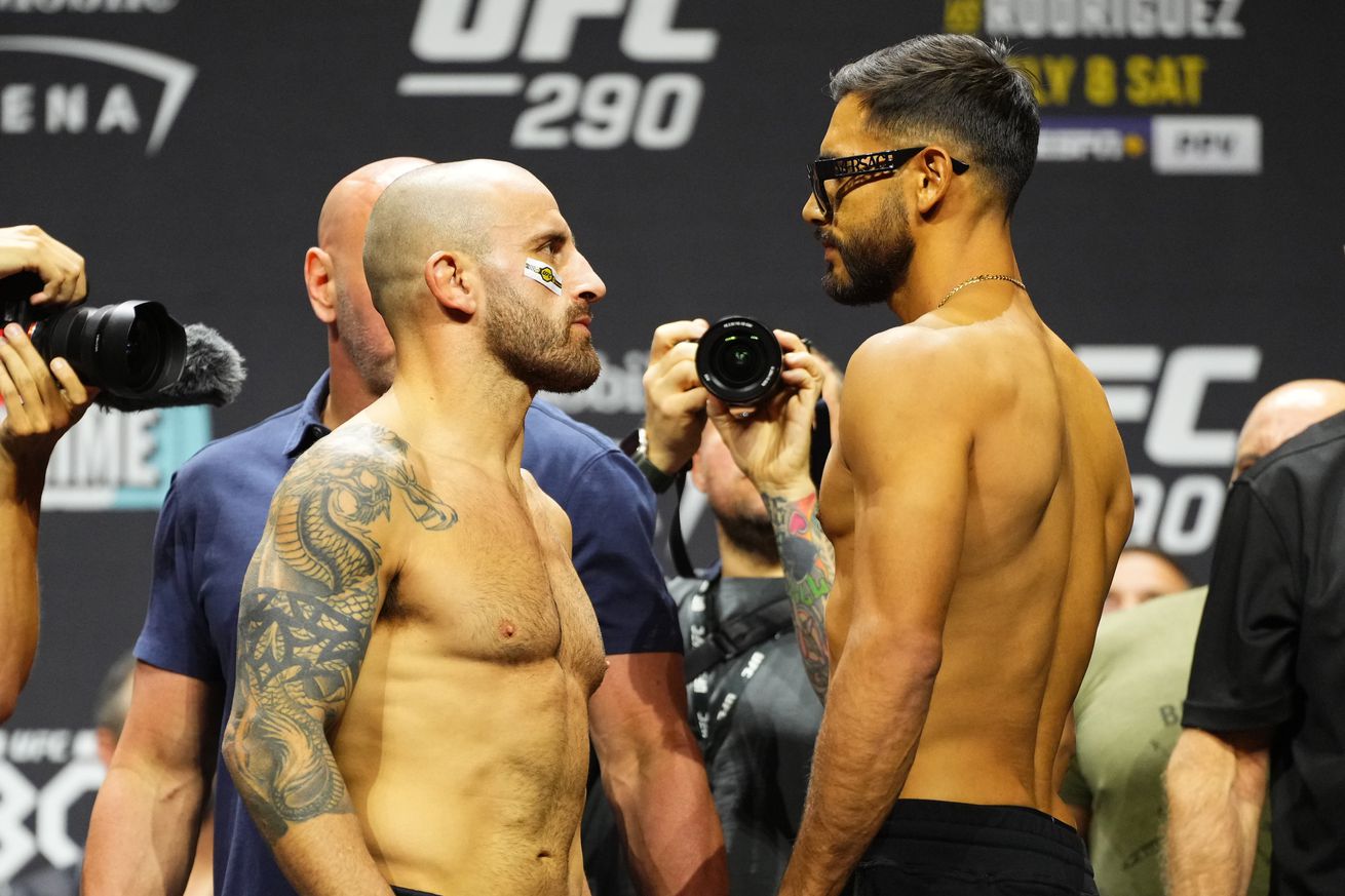 UFC 290: Ceremonial Weigh-in