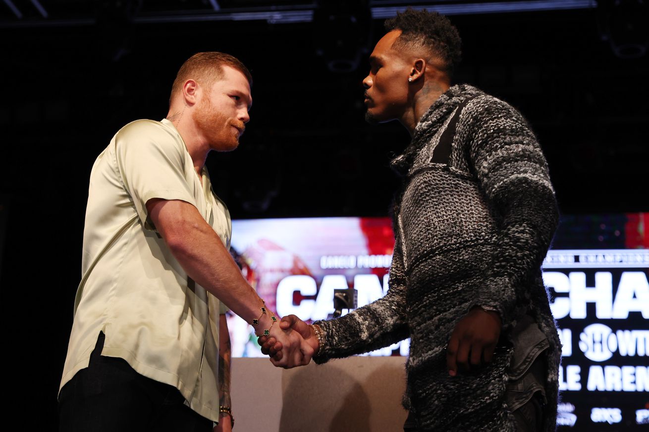 Canelo Alvarez v Jermell Charlo - Press Conference