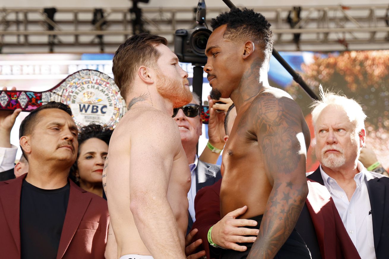 Canelo Alvarez v Jermell Charlo - Weigh-in