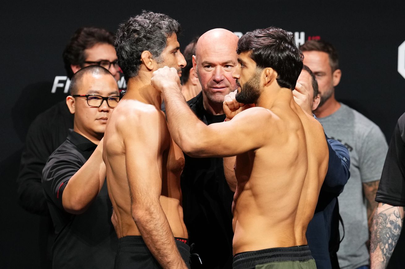 UFC Fight Night: Dariush v Tsarukyan Ceremonial Weigh-in