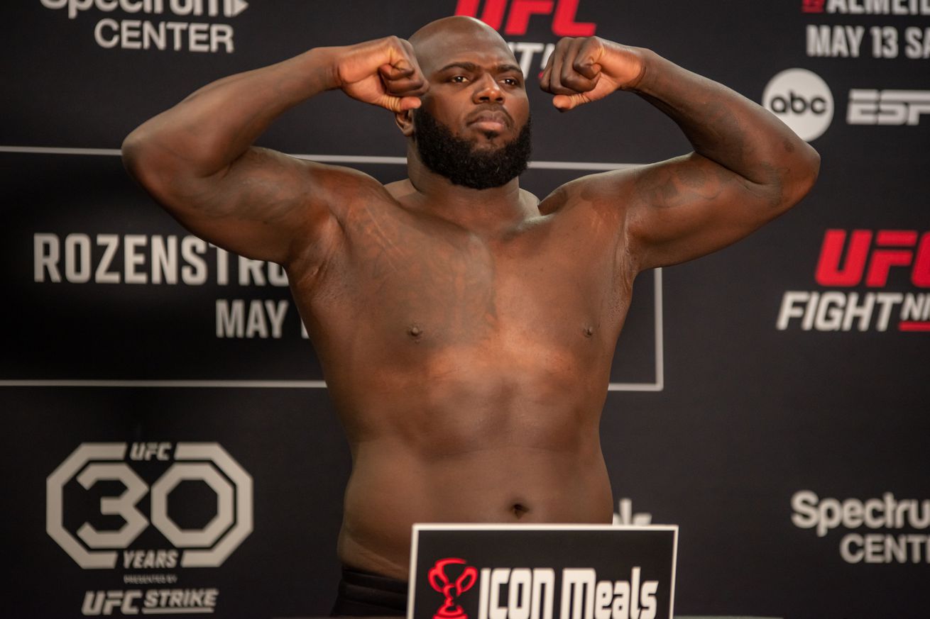 MMA MAY 12 UFC Fight Night - Rozenstruik vs Almeida Weigh ins