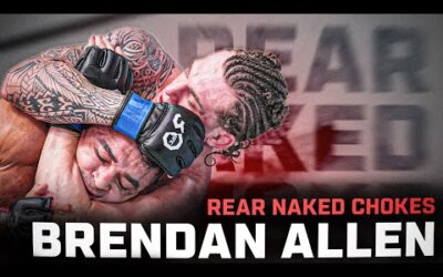 RNC Specialist 💪 | Watch All of Brendan Allen’s UFC Rear Naked Choke Submissions | UFC Vegas 90