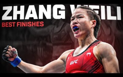 That’s It! 🏆 | Zhang Weili’s Best Finishes | UFC 300