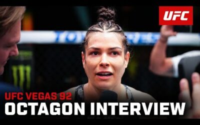 Melissa Gatto Octagon Interview | UFC Vegas 92