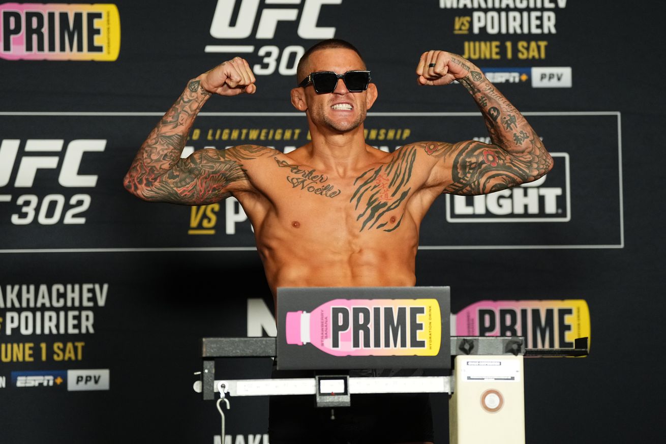 UFC 302 Official Weigh-in