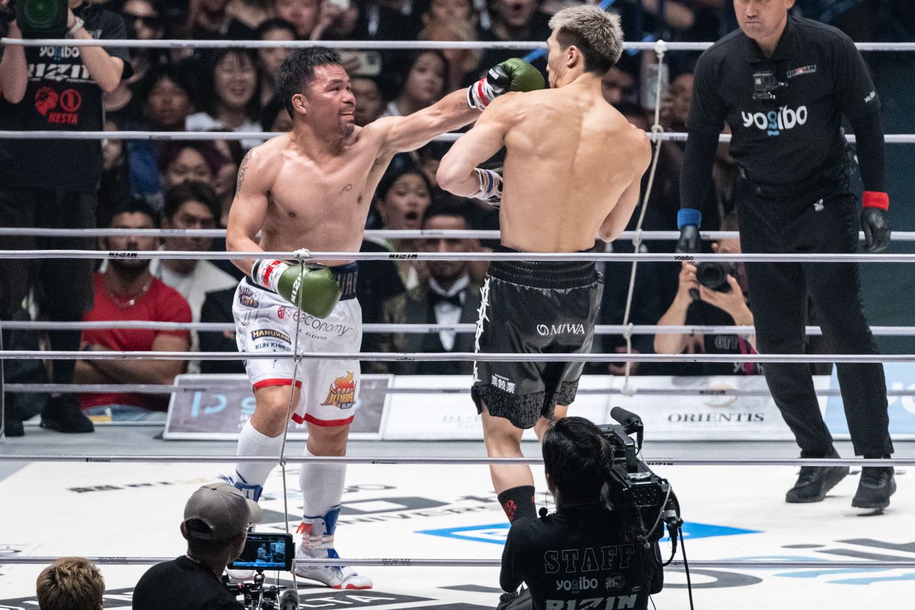 BOXING-JPN-PHI-PACQUIAO