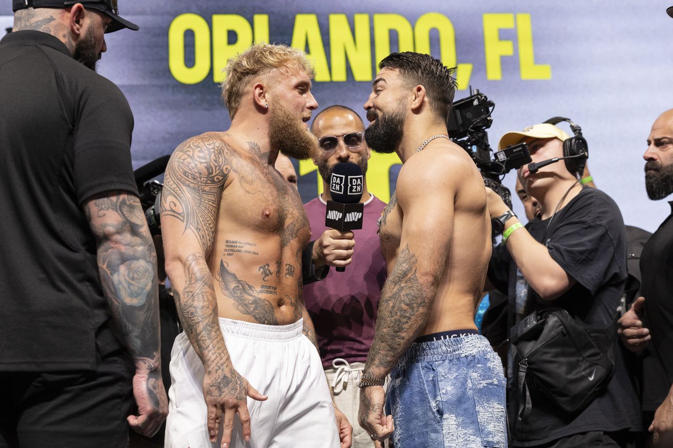 Jake Paul and Mike Perry