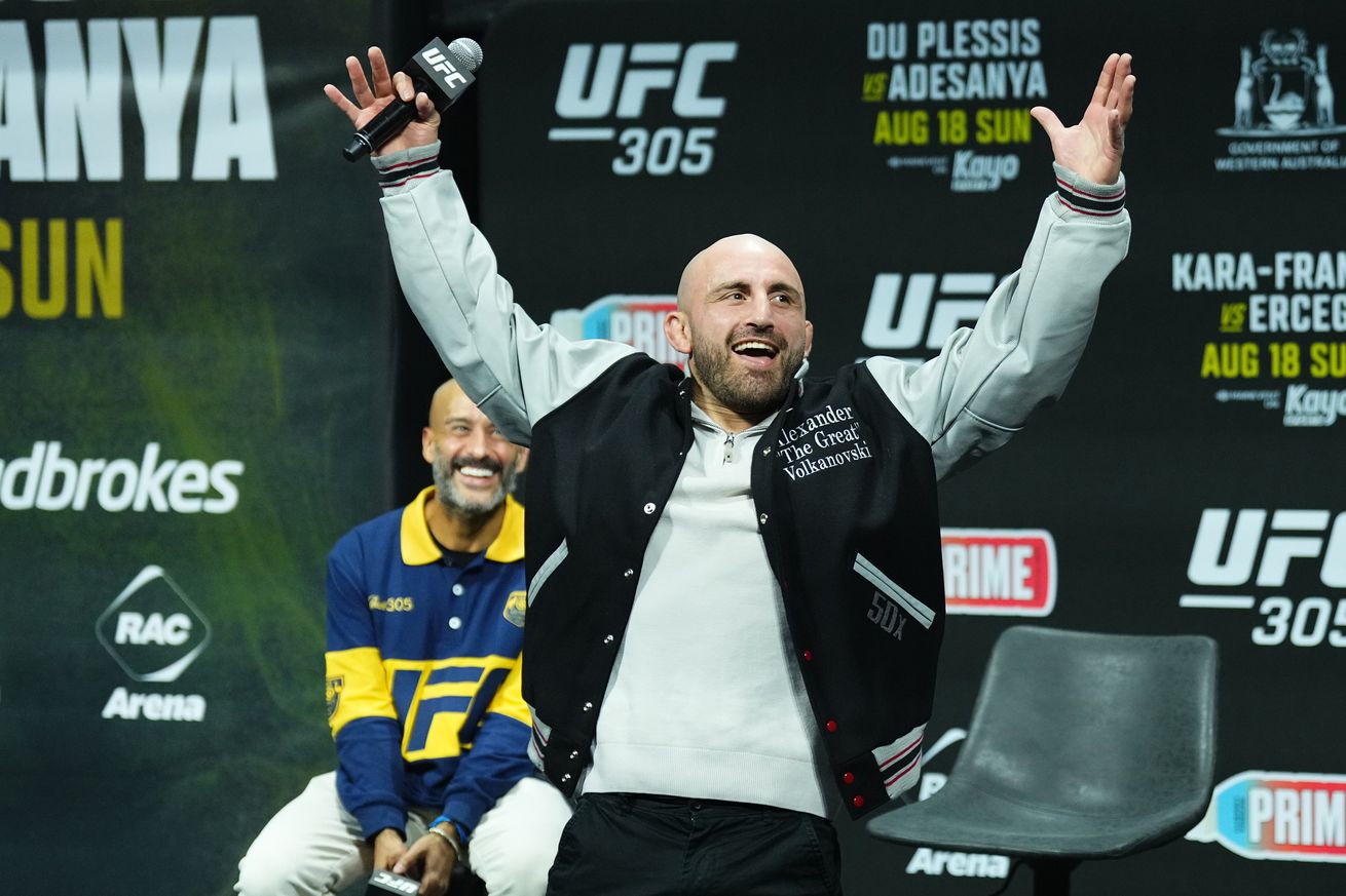 UFC 305 Ceremonial Weigh-in