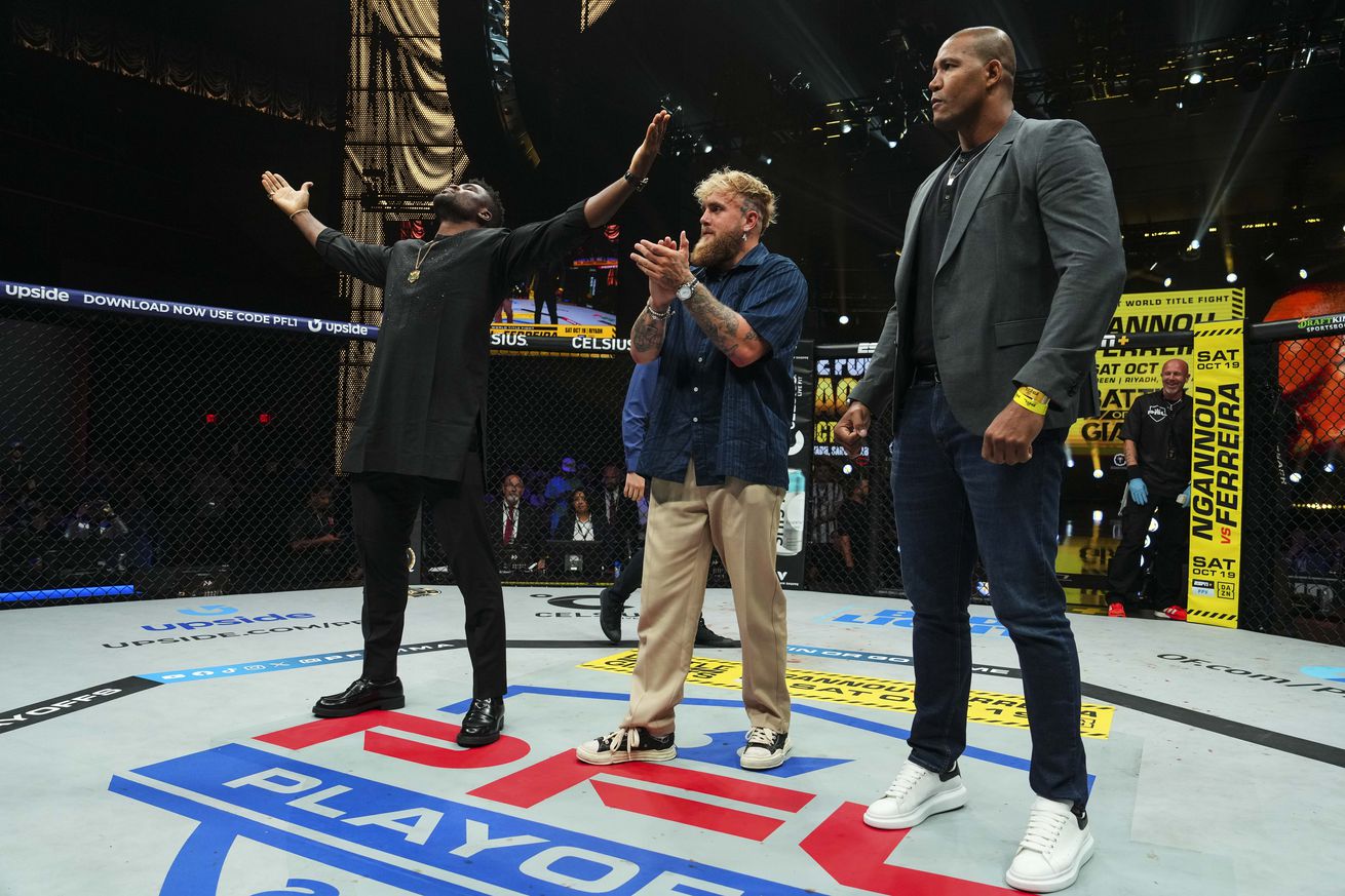 Francis Ngannou and Renan Ferreira