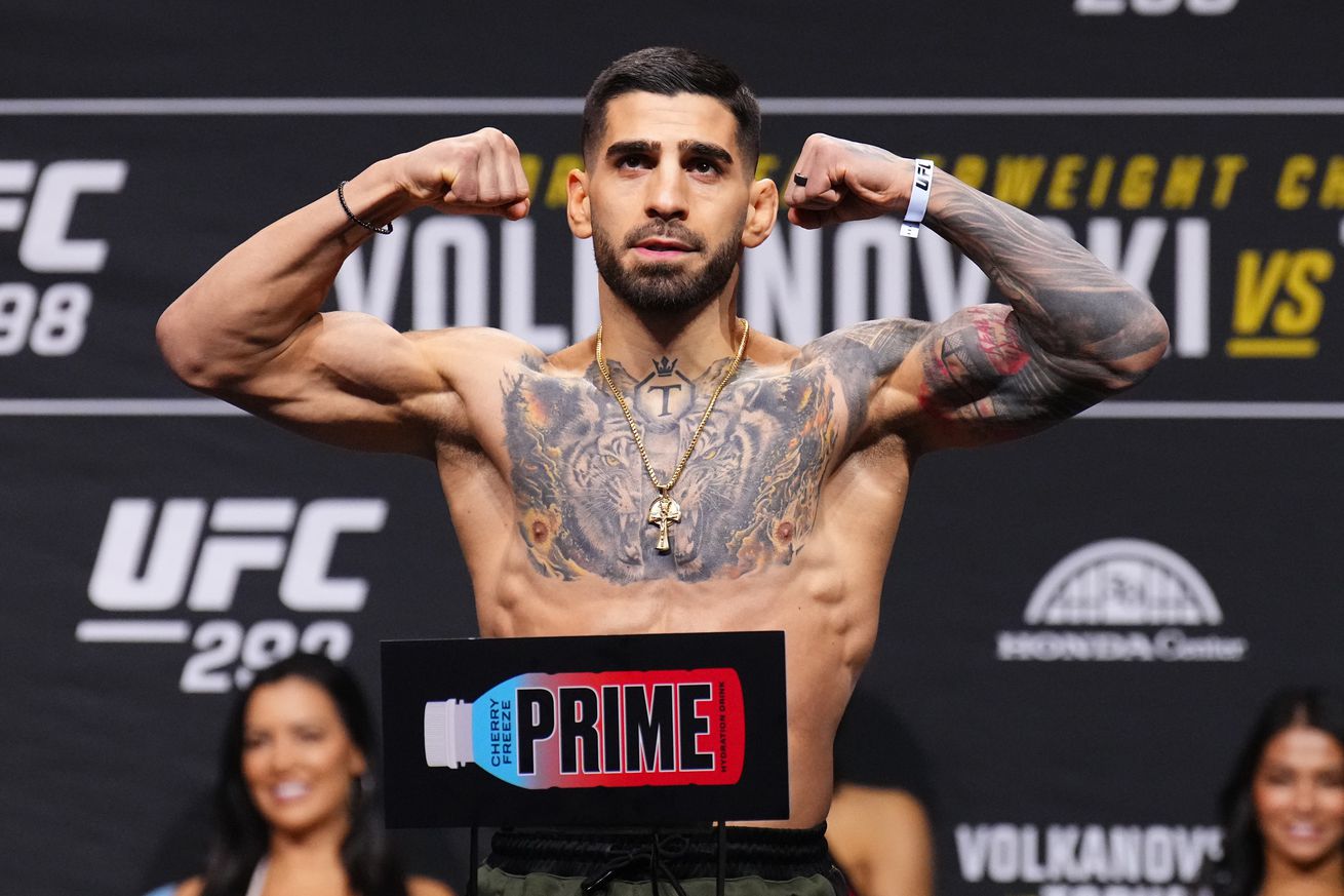 Ilia Topuria at UFC 308