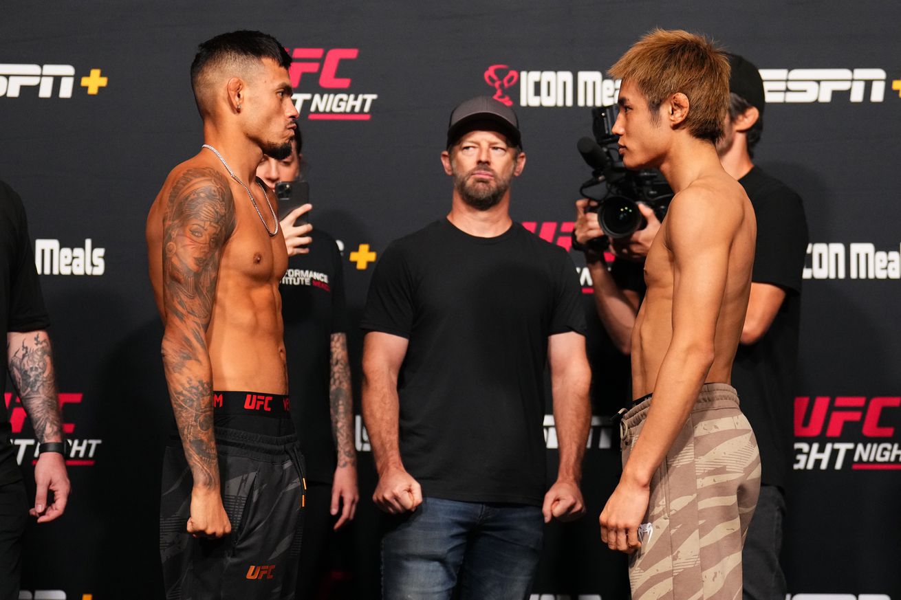 UFC Fight Night: Royval v Taira Weigh-in