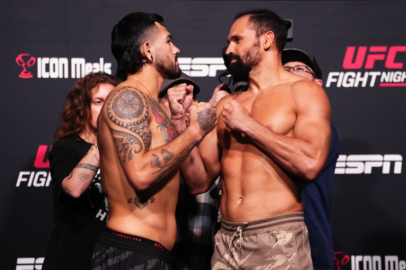 Anthony Hernandez and Michel Pereira at UFC Vegas 99