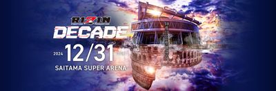 RIZIN.49 Decade banner