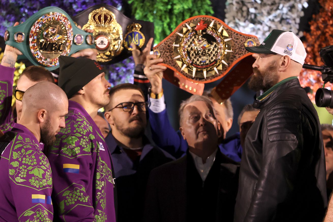 Oleksandr Usyk vs. Tyson Fury 2 - Weigh In