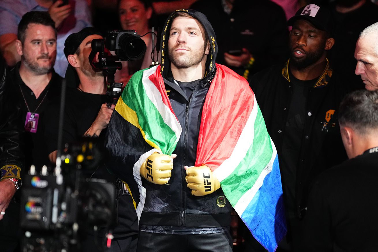 UFC 312 headliner Dricus du Plessis.