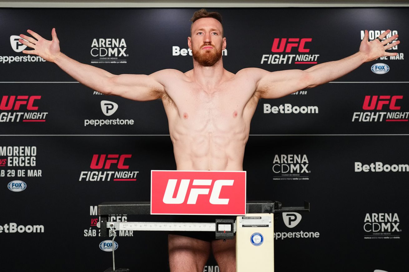 UFC Fight Night: Moreno v Erceg Official Weigh-In