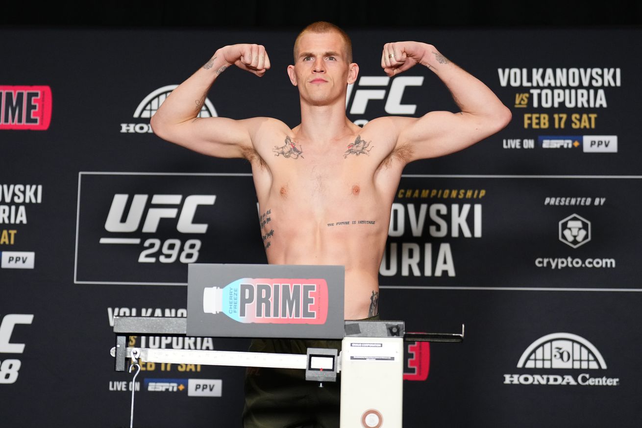 UFC 298 Official Weigh-in