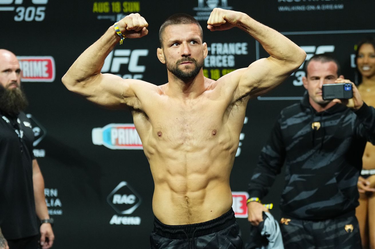 UFC 305 Ceremonial Weigh-in