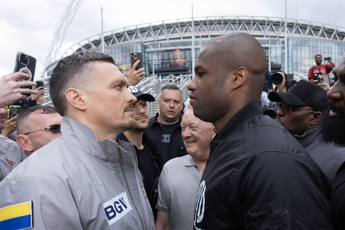 Oleksandr Usyk v Daniel Dubois II: Undisputed - Photocall