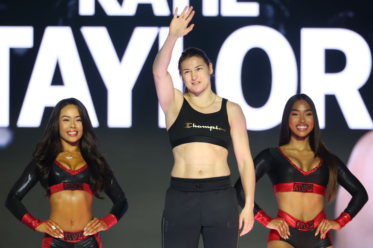 Taylor v Serrano 3 - Public Weigh-in