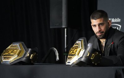 Ilia Topuria denies domestic abuse allegations after vacating UFC title